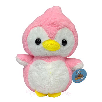Rosa Pingvin Gosedjur – Kawaii Plush i Supermjukt Fluff 21 cm