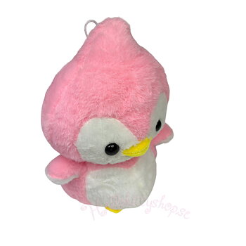 Rosa Pingvin Gosedjur – Kawaii Plush i Supermjukt Fluff 21 cm