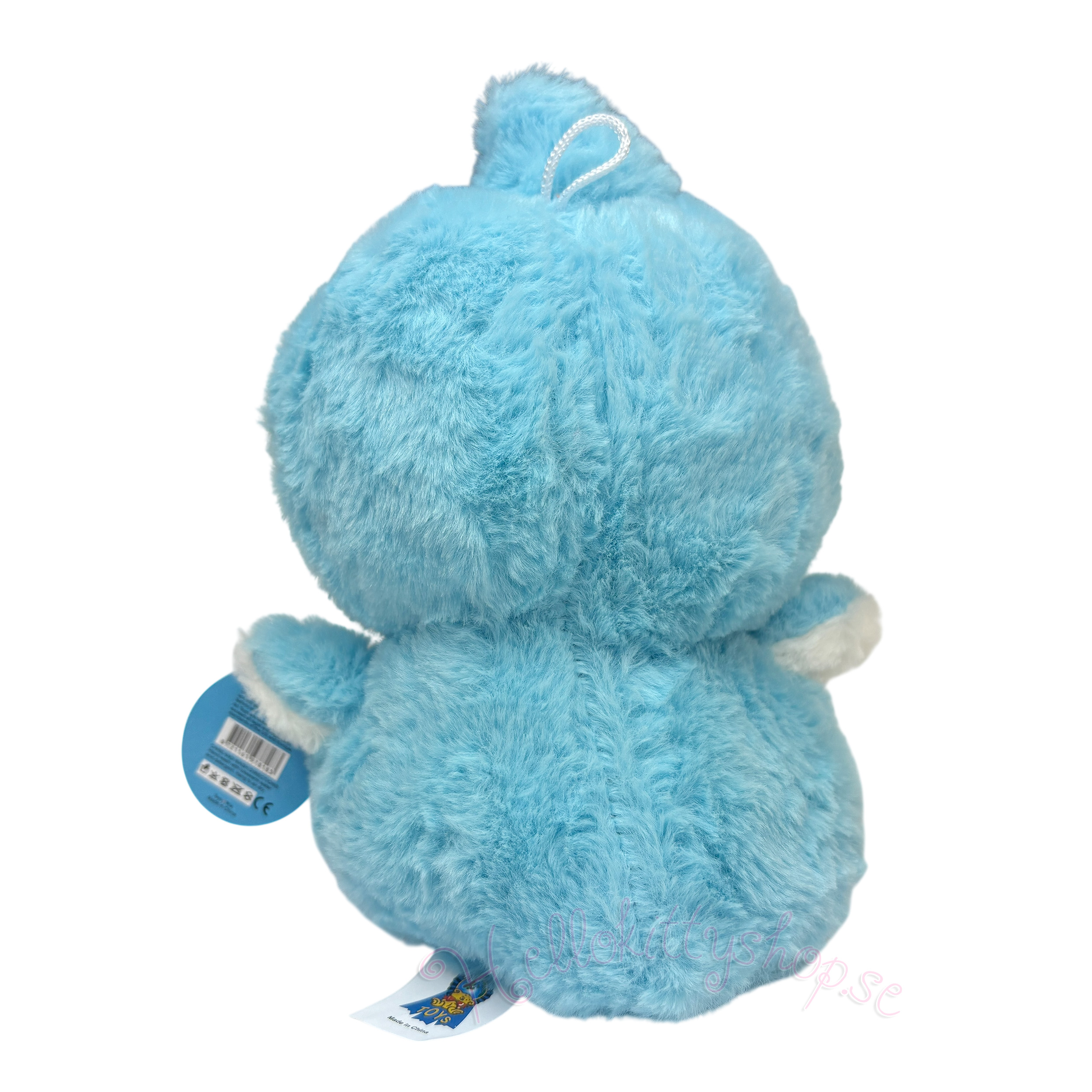Ljusblå Pingvin Gosedjur – Kawaii Plush i Supermjukt Fluff 21 cm - 3