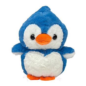 Blå Pingvin Gosedjur – Kawaii Plush i Supermjukt Fluff 21 cm