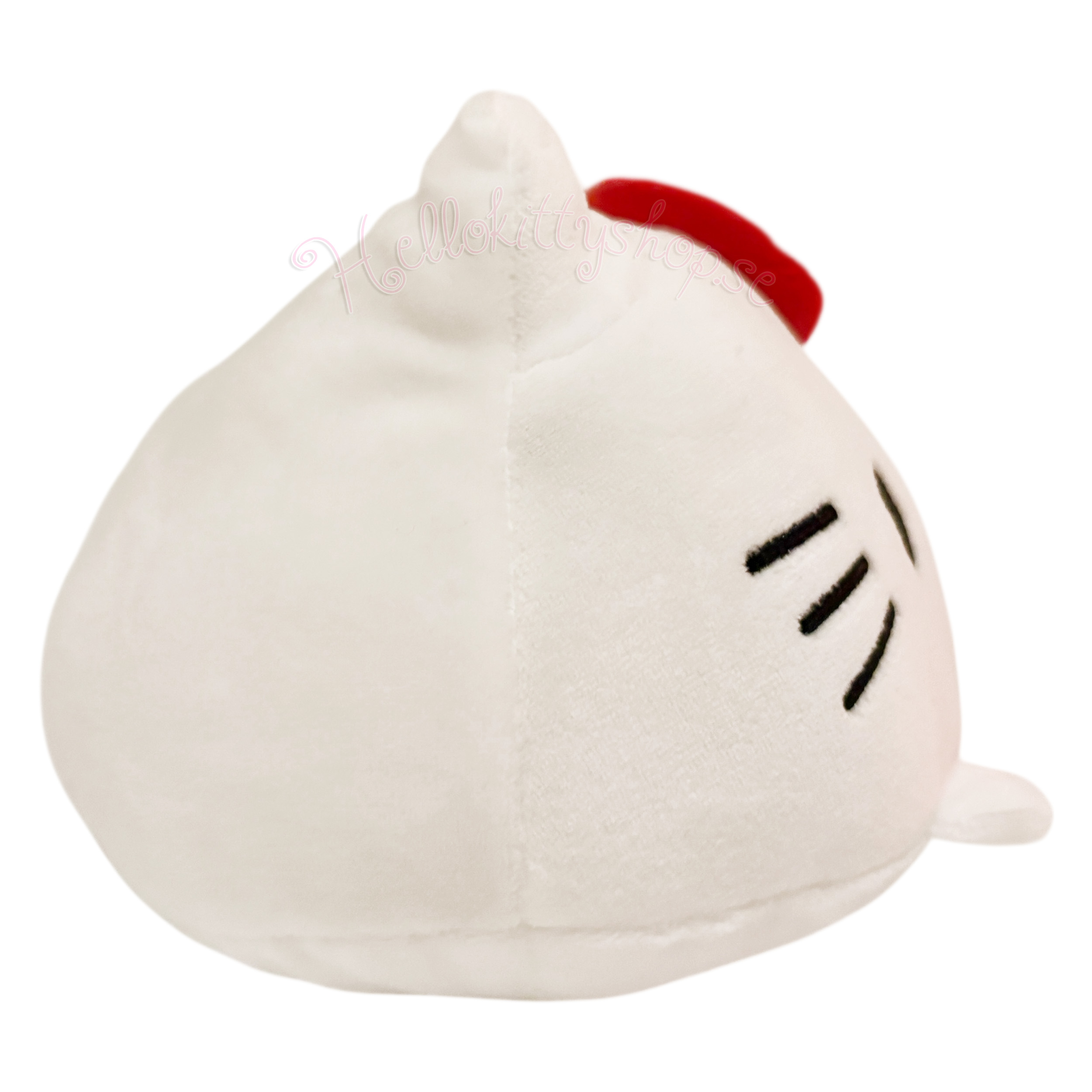 Hello Kitty Plush Beanies Gosedjur – Kawaii Squishy Röd Rosett 20 cm - 3