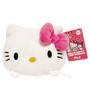 Hello Kitty Plush Beanies Gosedjur – Kawaii Squishy Rosa Rosett 20 cm