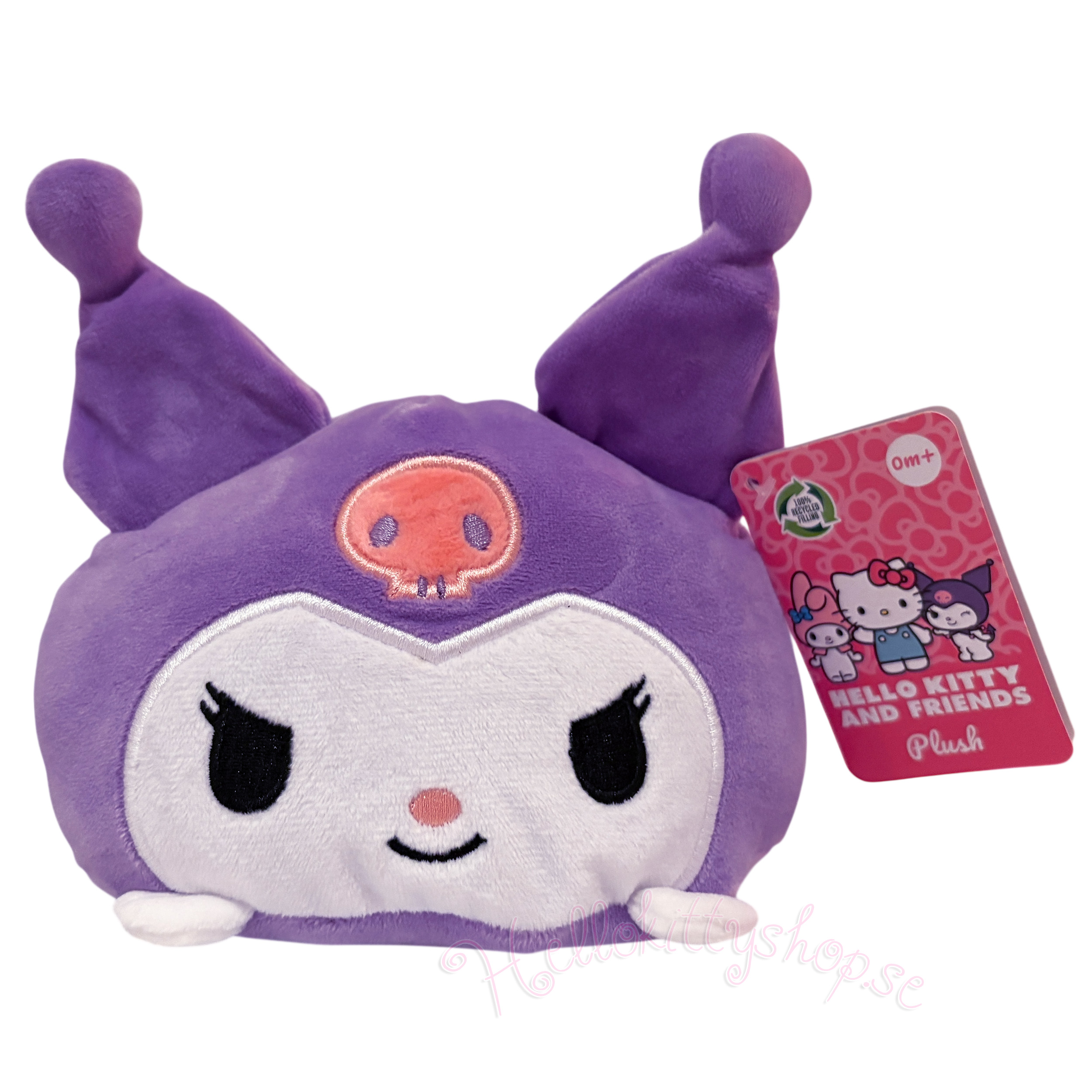  Kuromi  Plush Beanies Gosedjur – Lila Kawaii Squishy 20 cm