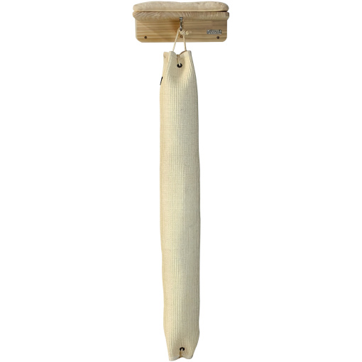 KLÄTTERSÄCK I SISAL med vägghylla och kudde - 4