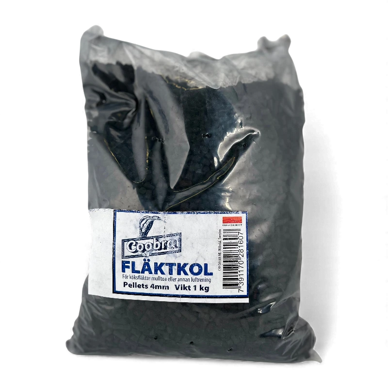 COOBRA Blæserkul 4 mm – 1 kg (ca. 2 L)