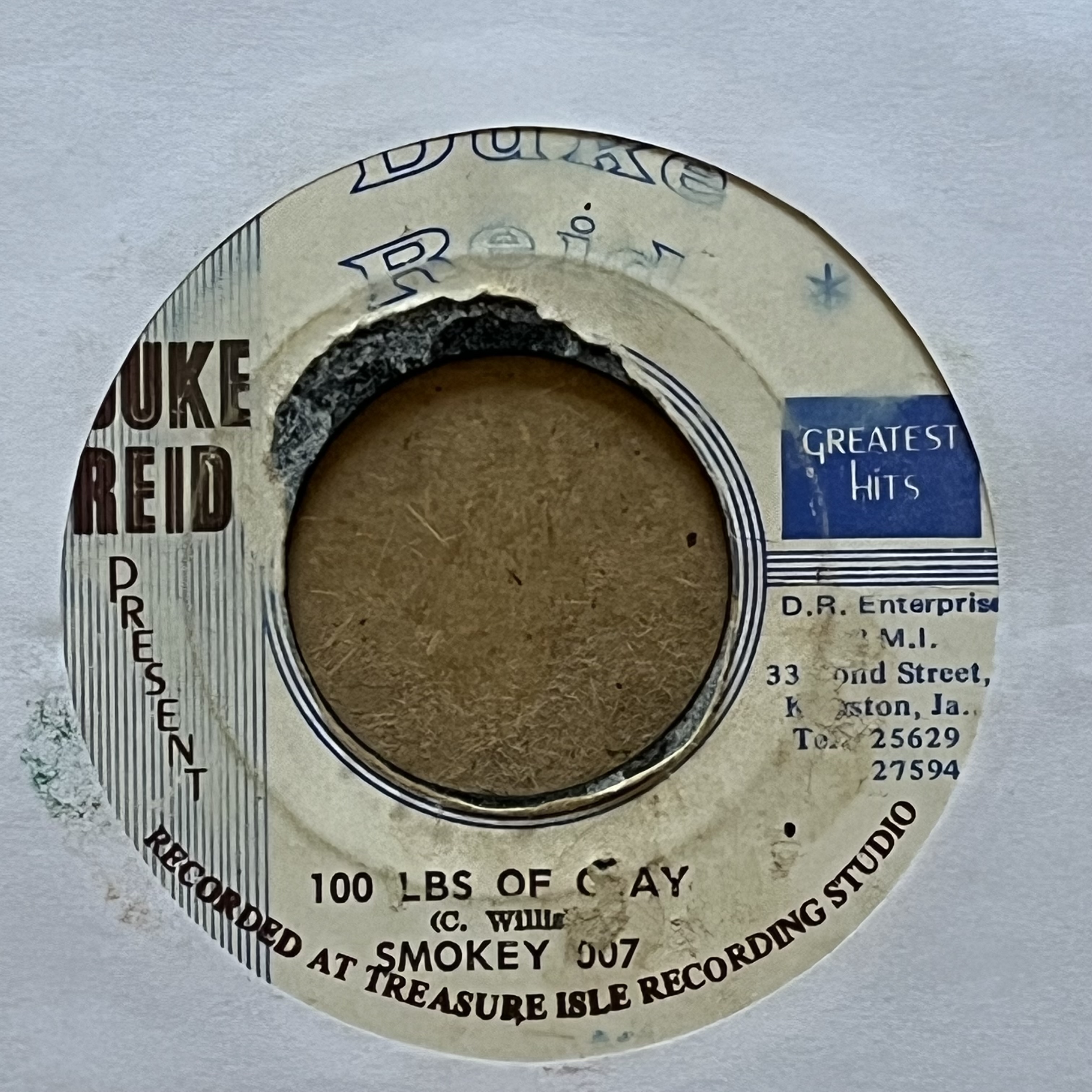 Smokey 007 With Boris Gardiner – 100 Lbs Of Clay/C. C. Rider