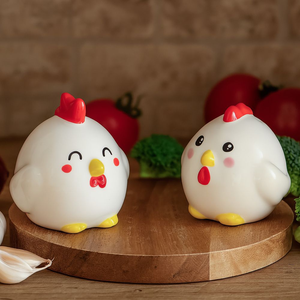 Salt & Pepper, saltbøsse og peberbøsse, Hen - 6