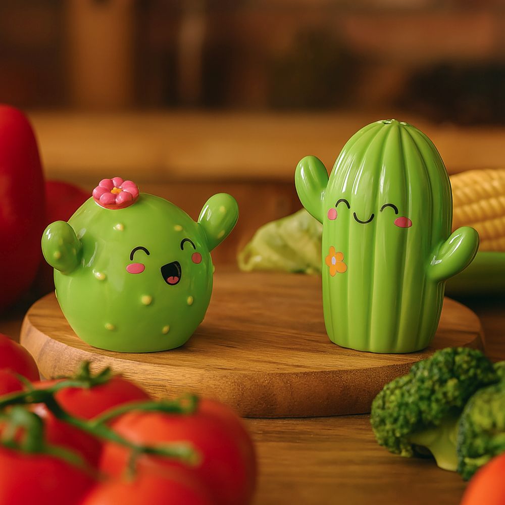 Salt & Pepper, saltkar och pepparkar, Cactus - 6