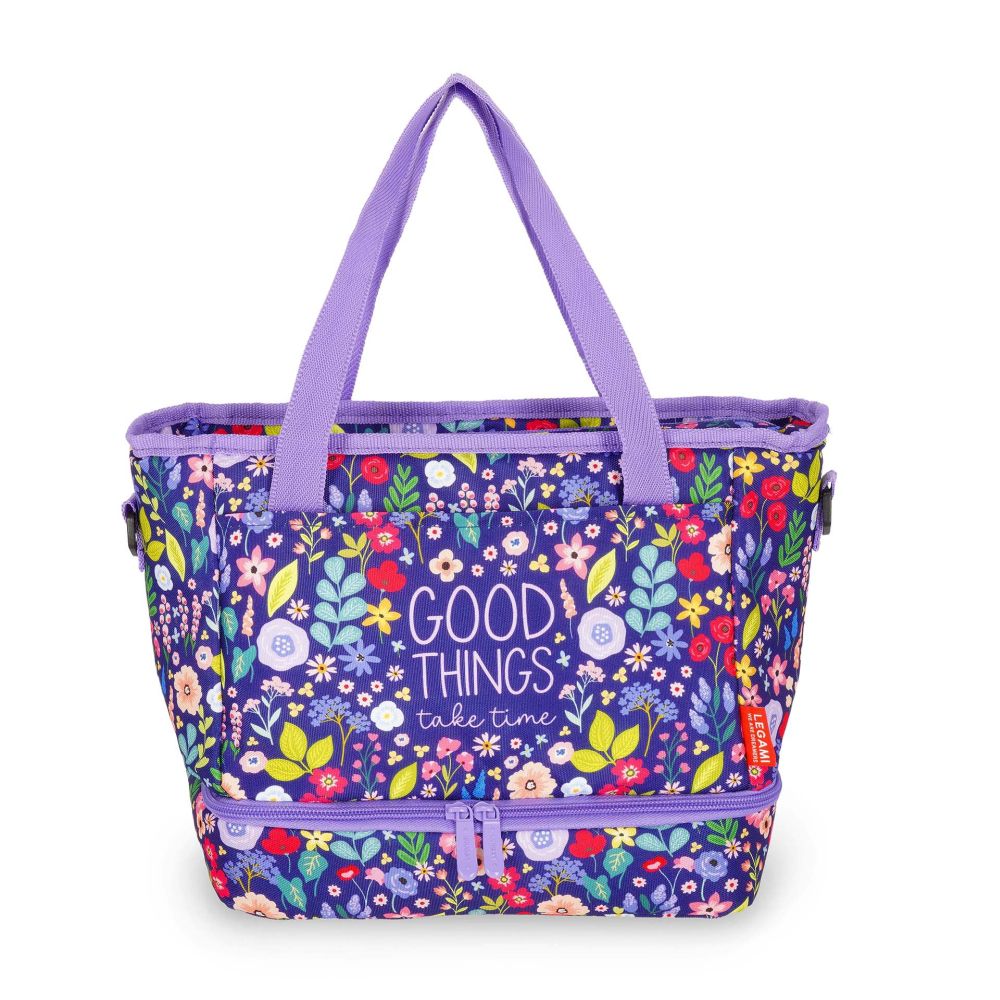 Lunch bag/Lunchväska, Flowers