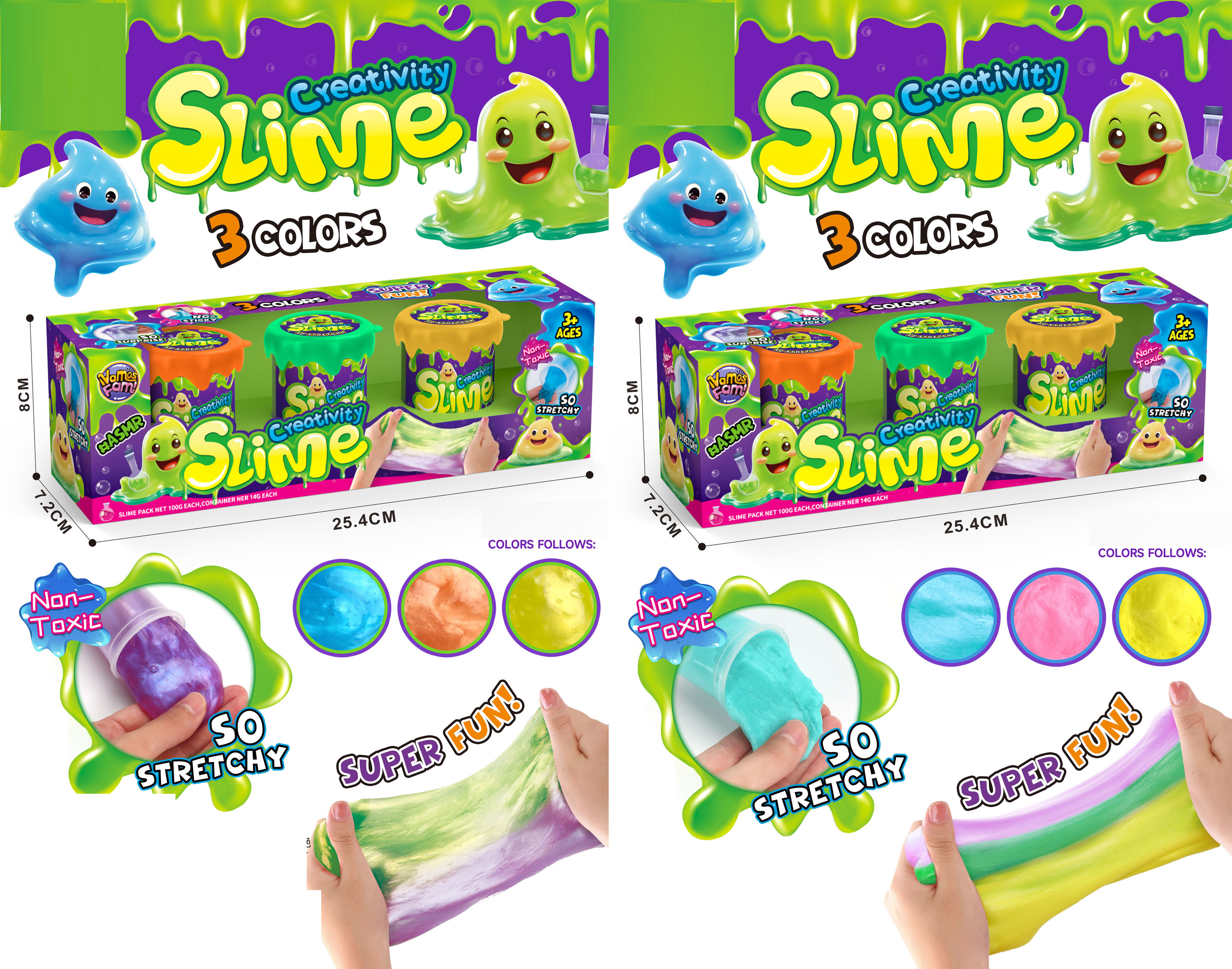 Slime, 3-pack