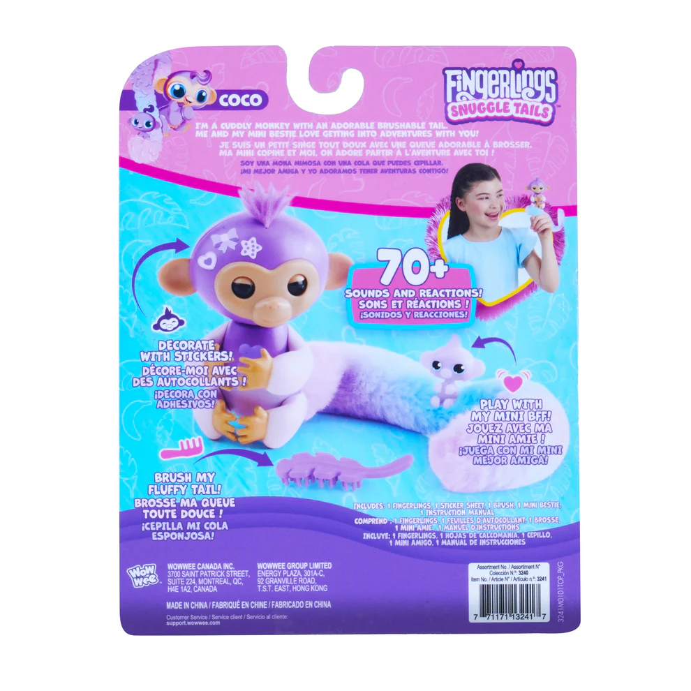 Snuggle Tails - Monkey - 4