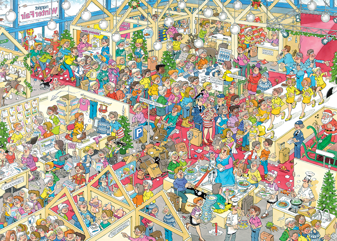 Jan van Haasteren - Winter Fair, 1000 bitar - 2