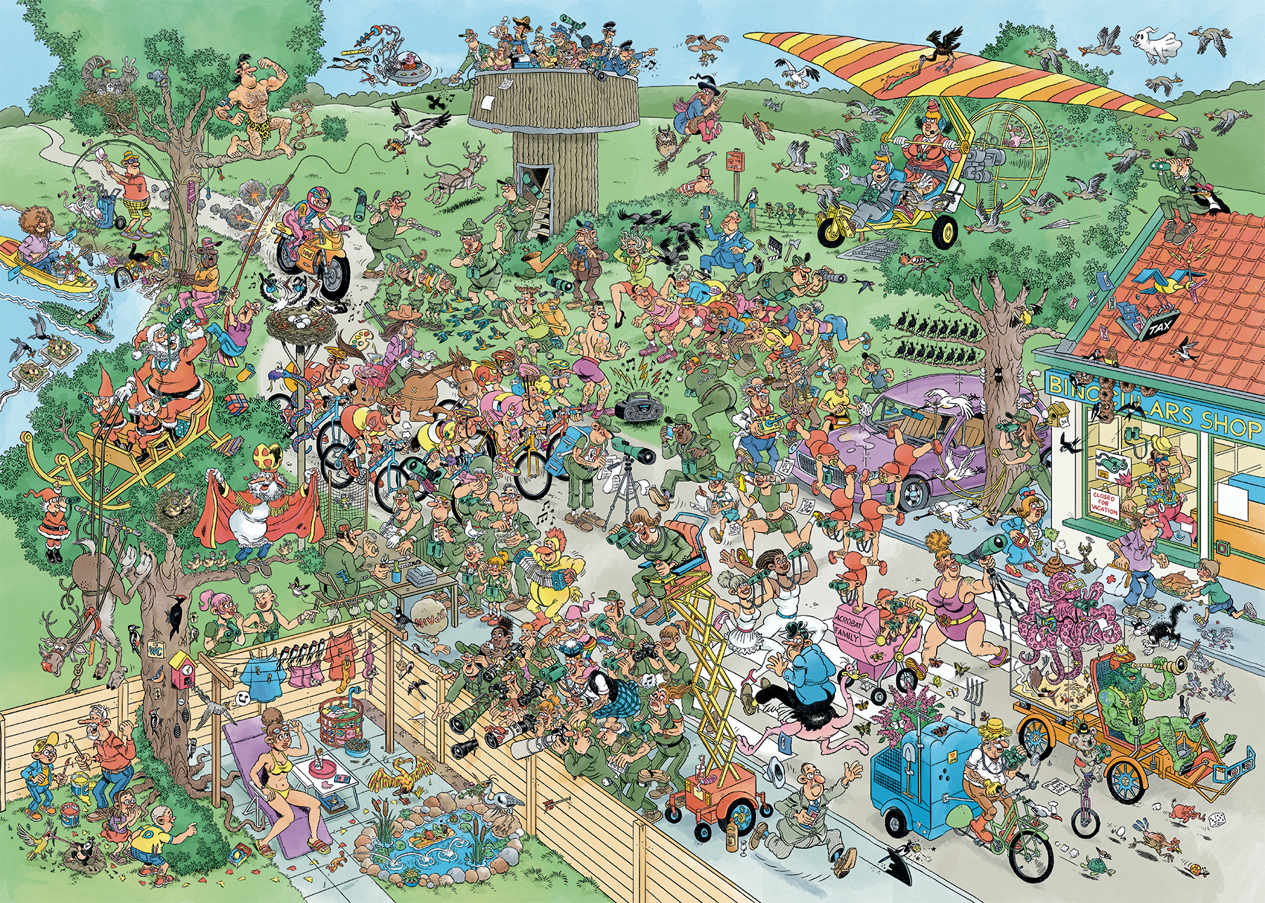 Jan van Haasteren - Big Garden Birdwatch, 1000 bitar - 2