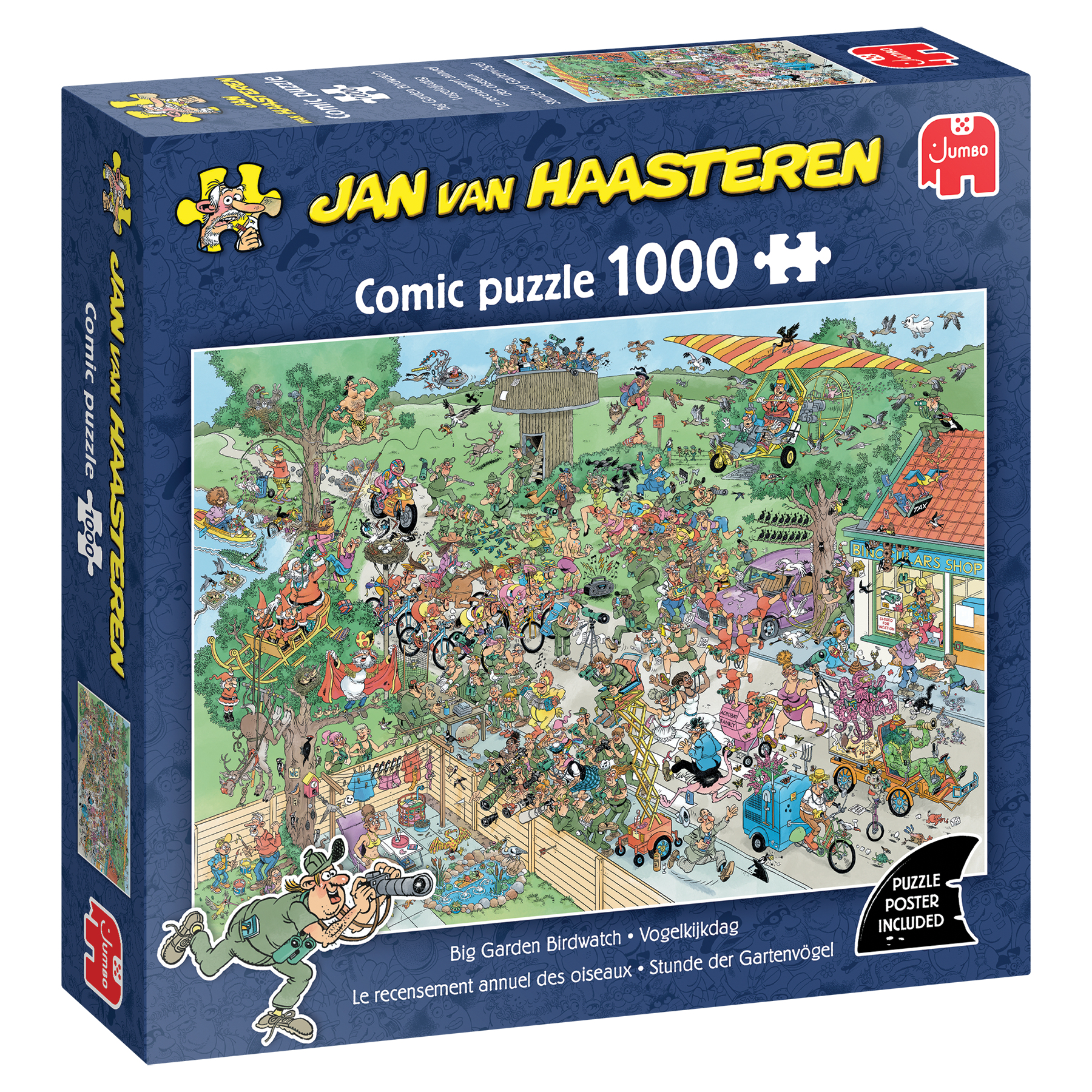 Jan van Haasteren - Big Garden Birdwatch, 1000 bitar