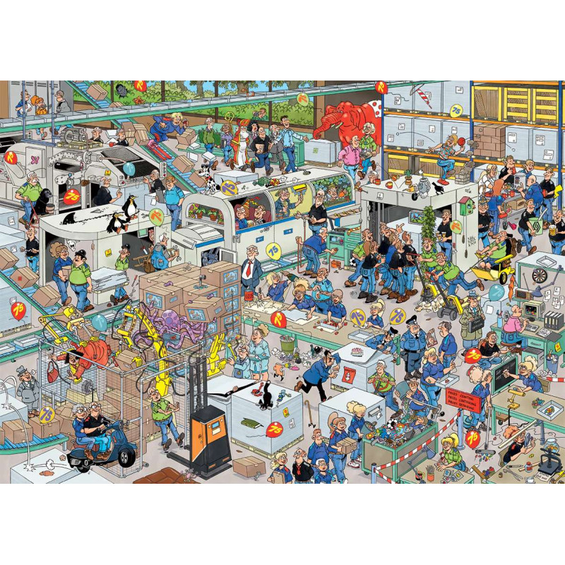 Jan van Haasteren - Puzzle Works, 1000 bitar - 2
