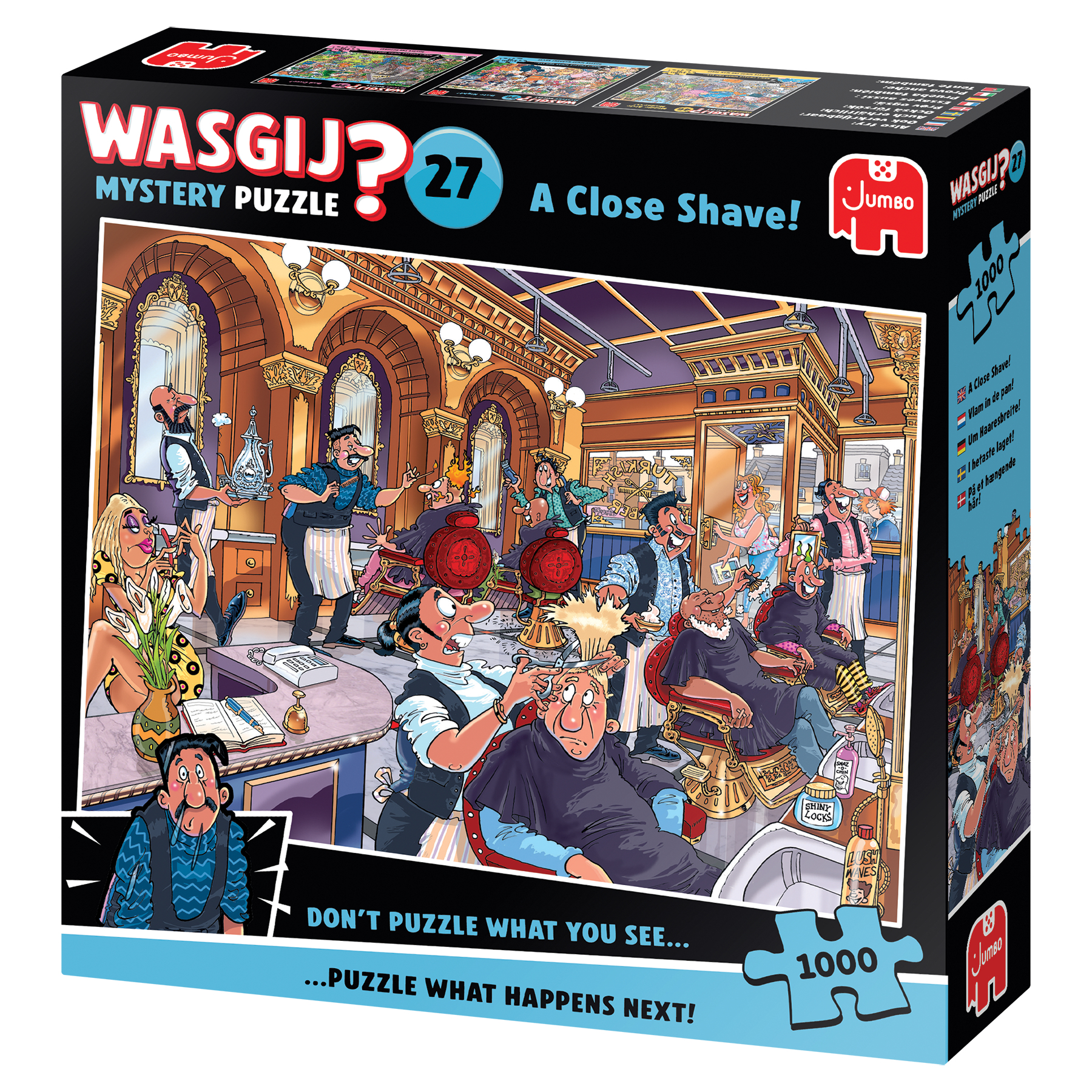 Wasgij Mystery 27 - A Close shave! 1000 bitar