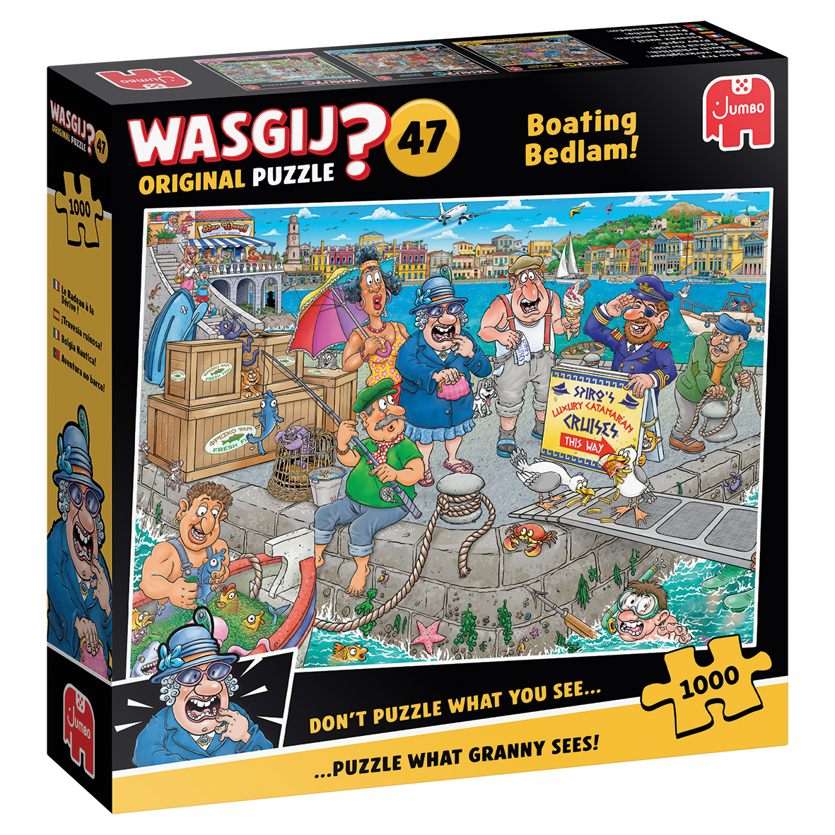 Wasgij Original 47 - Boating Bedlam! 1000 bitar