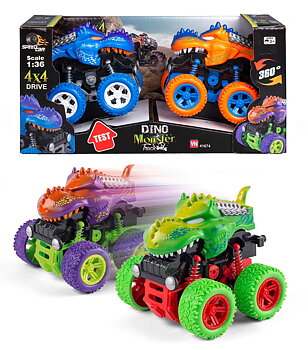 Speedcar Dinotruck, 2-pack