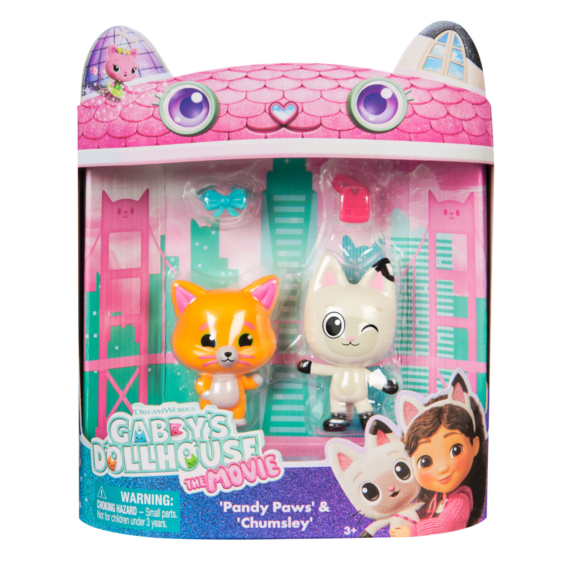 Gabby's Dollhouse Movie Figurer, 2-pack - 4