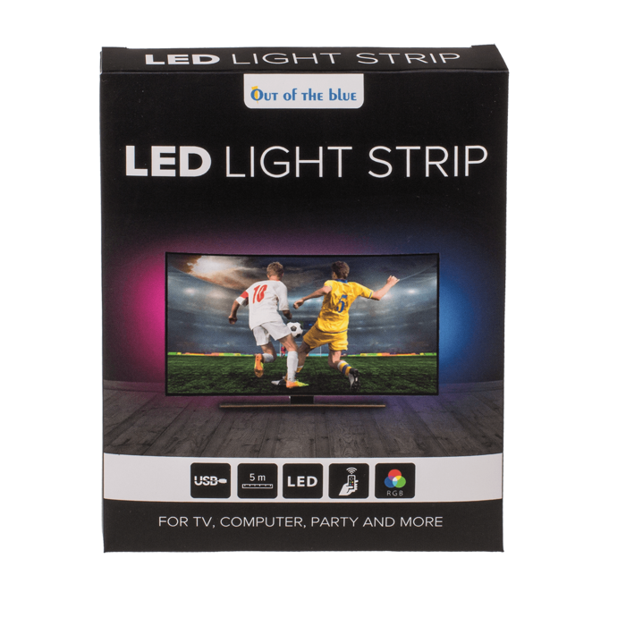 Light strip with colour changing LED 5m