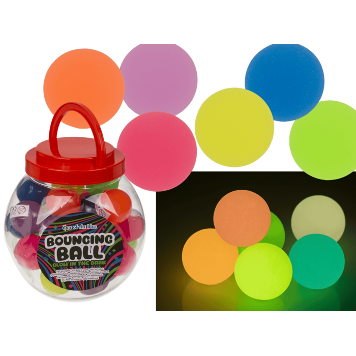 Bouncing ball Glow in the dark 1pcs