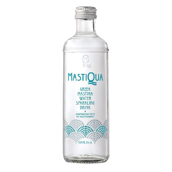 MASTIQUA Carbonated water with mastic water sugar free 330 ml