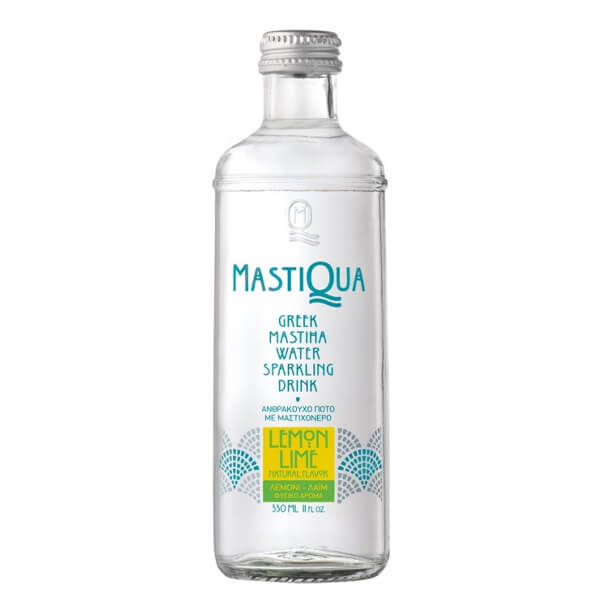 MASTIQUA KOLSYRAD WATER 330ml - (LIME - LEMON)