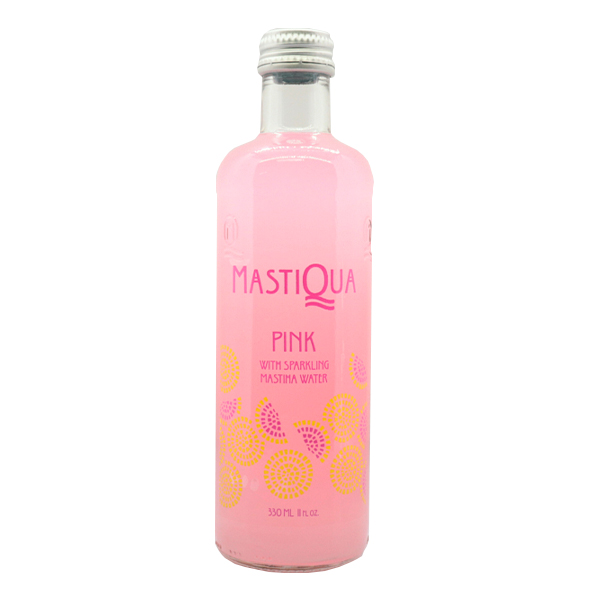 MASTIQUA CARBONIZED WATER 330ml - (PINK GRAPE SMOKE)