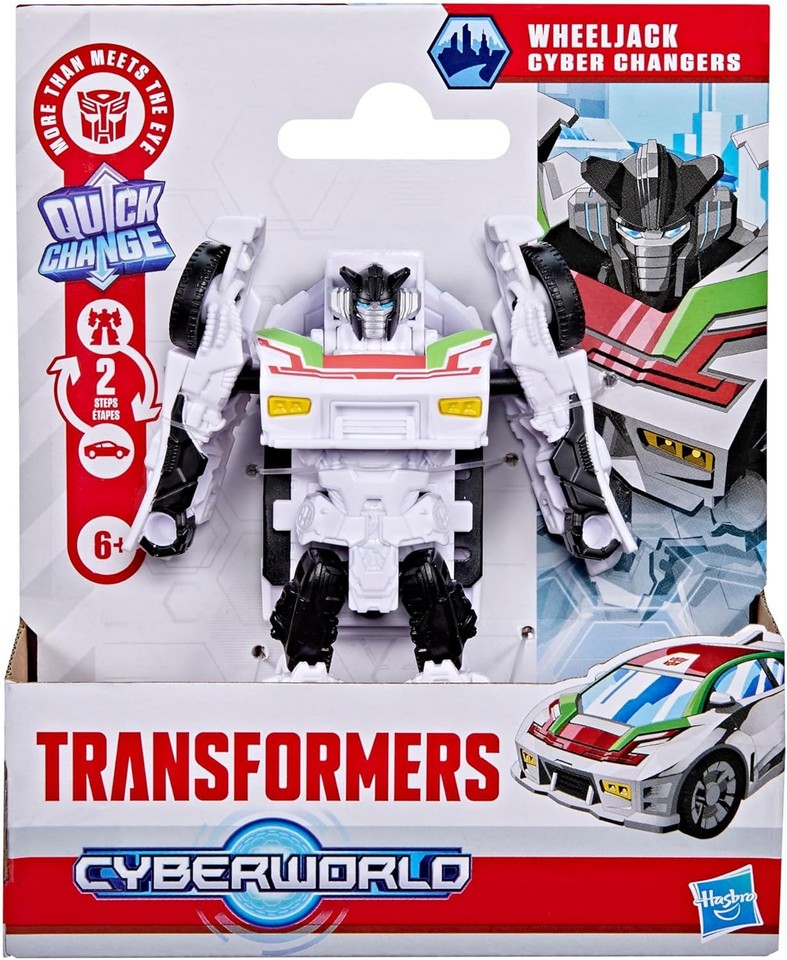 Transformers Cyberworld 4in Figure Cyber Changer Wheeljack