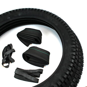 Rengaspaketit Shinko 3.00x18 ja 2.75x21 - Yamaha DT50MX ja Suzuki TS50