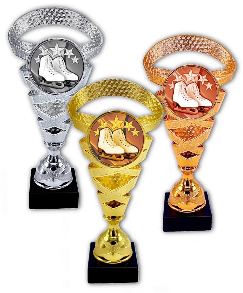 Pokal Biarritz-Konståkning, inklusive gravyr!