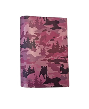 Fodral för EU-pass, CAMOFLAGEHUND ROSA