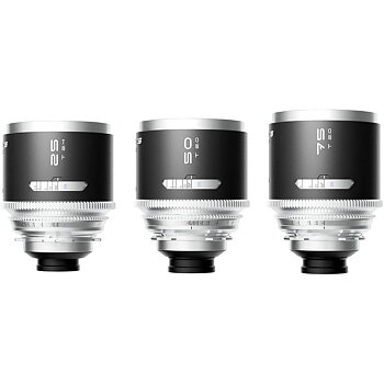 Blazar Mantis (25mm, 50mm, 75mm) T2.0 1.33x Anamorphic 3-Lens Set