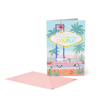 Large Greeting card, Fabulous Couple (BG0839)