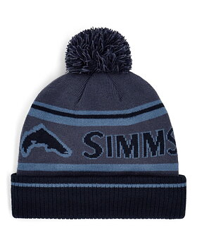 Simms Tip-Up Pom Beanie Huckleberry 