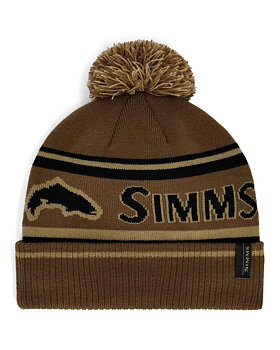 Simms Tip-Up Pom Beanie Jasper