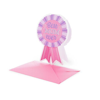 Large Greeting card, Best Mum Ever (BG0849)