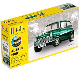 1/43 Mini COMPLETE w.  Glue, Paint,Brush