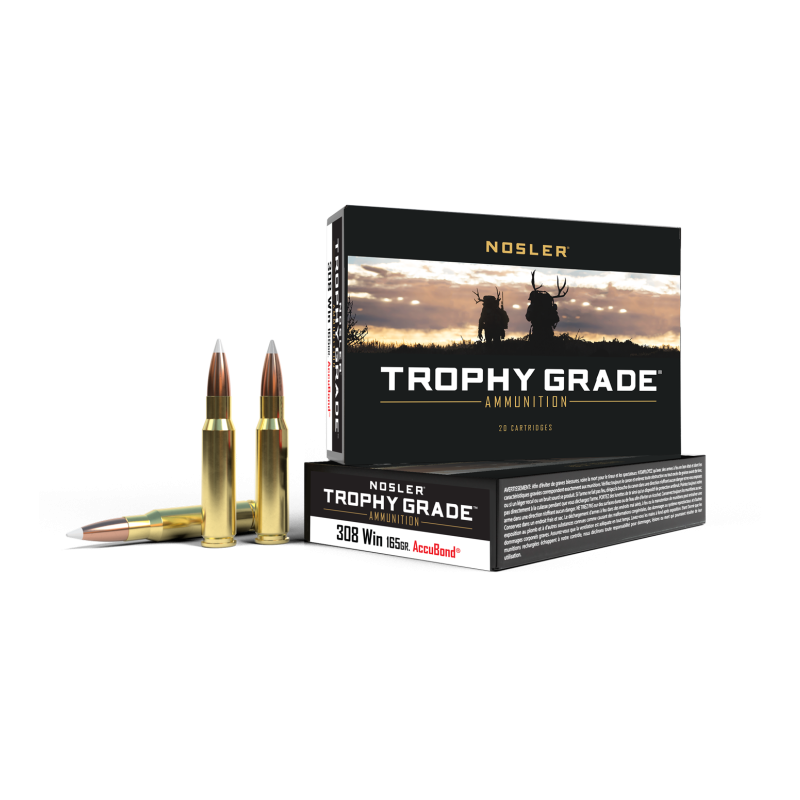 Nosler Trophy Grade TGA 308 Win 165g AB SP