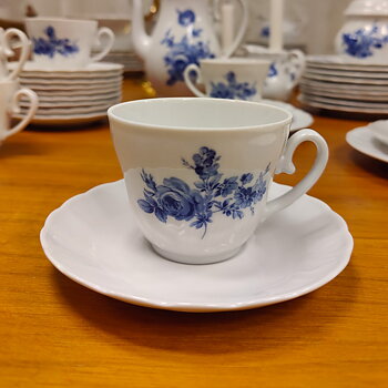 Classic Romance Echt Cobalt kaffekopp från Svaneholm