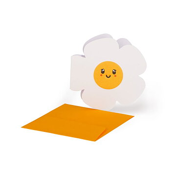 Small Greeting card, Daisy (BQEV017)