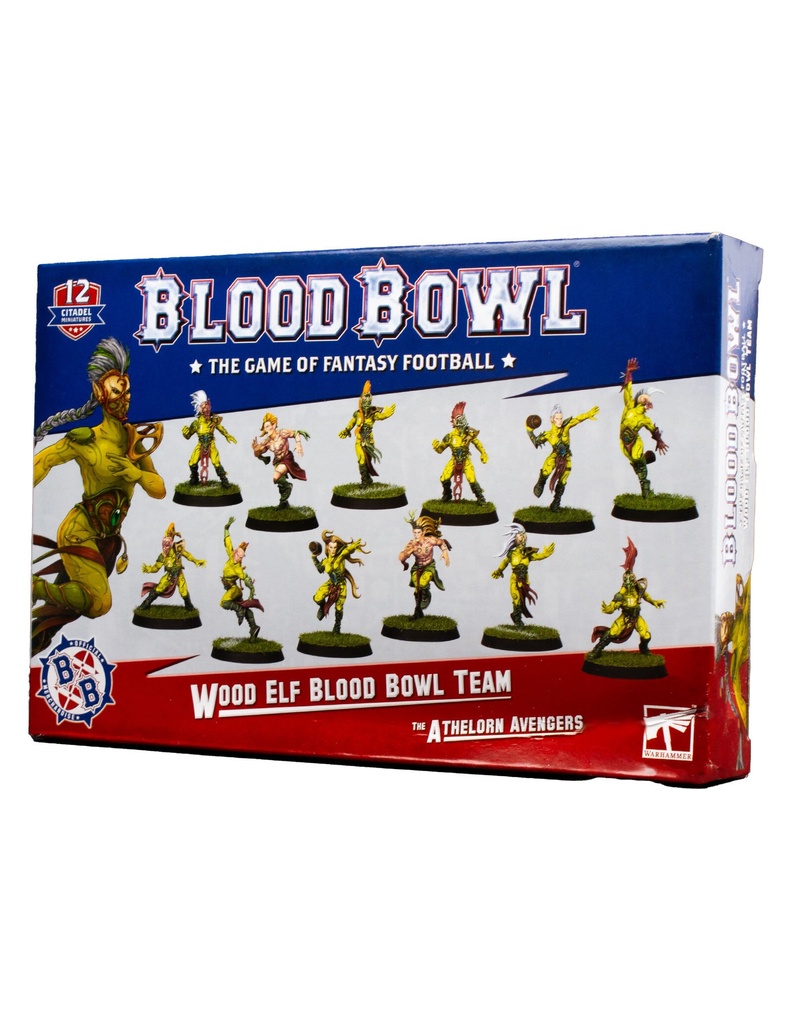 Lot de 6 trophées - jeu de football fantastique de Games Workshop Blood
