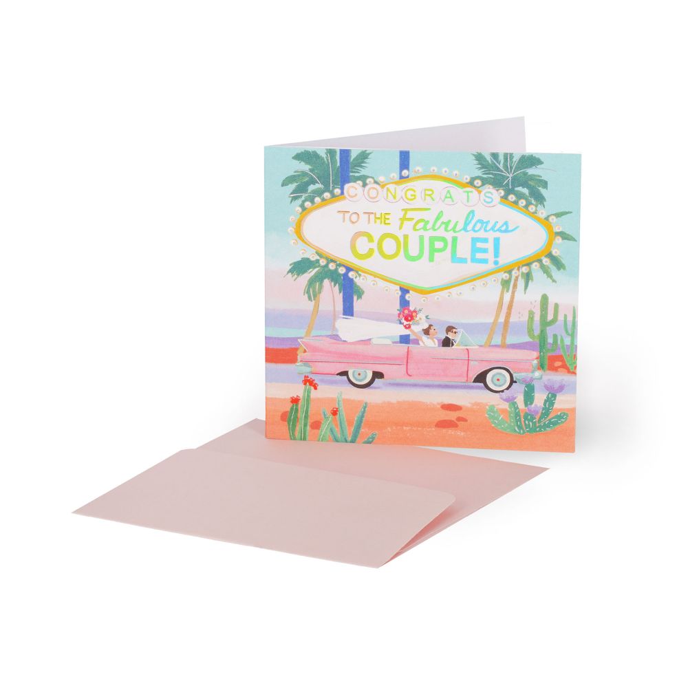 Small Greeting card, Fabulous Couple (BQEW003)