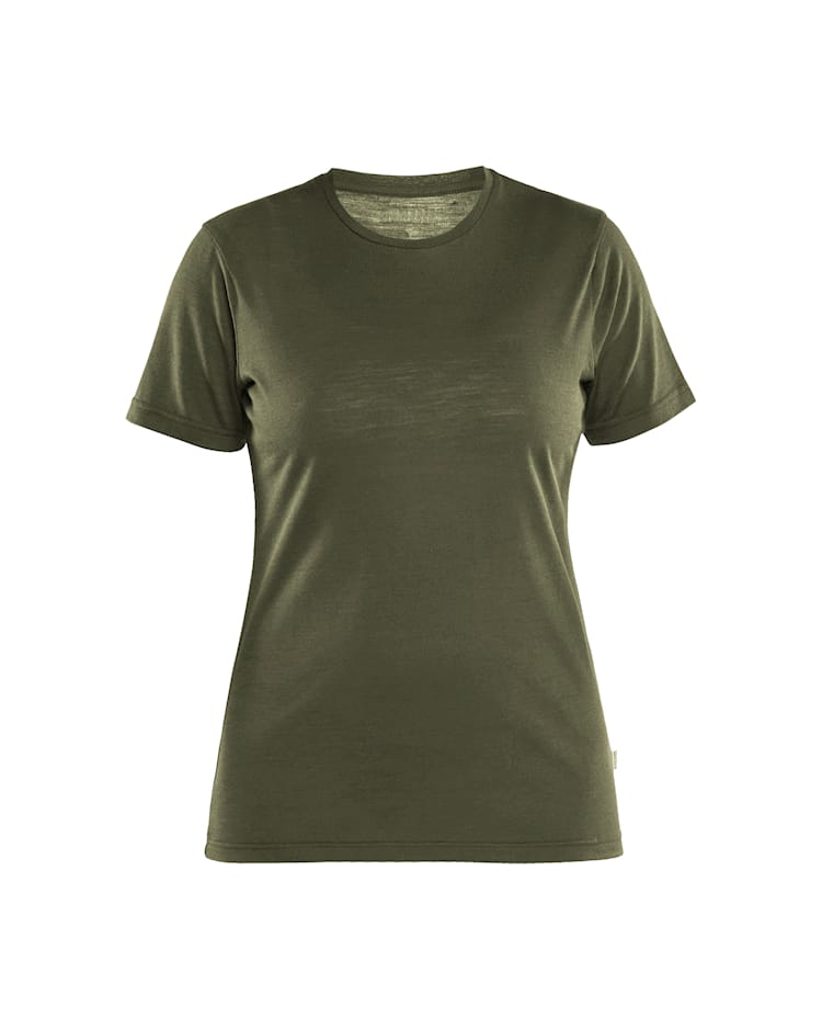 Blåkläder 3537 T-shirt i merinoull Dam - 3