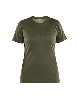 Blåkläder 3537 T-shirt i merinoull Dam