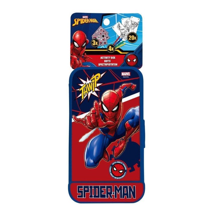 Spiderman Marvel Aktivitetslåda