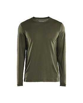 Blåkläder  3538 Långärmad t-shirt i merinoull