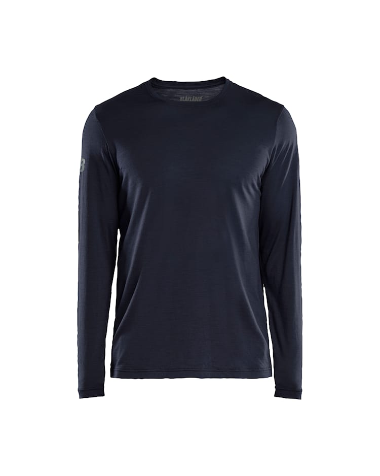 Blåkläder  3538 Långärmad t-shirt i merinoull - 3