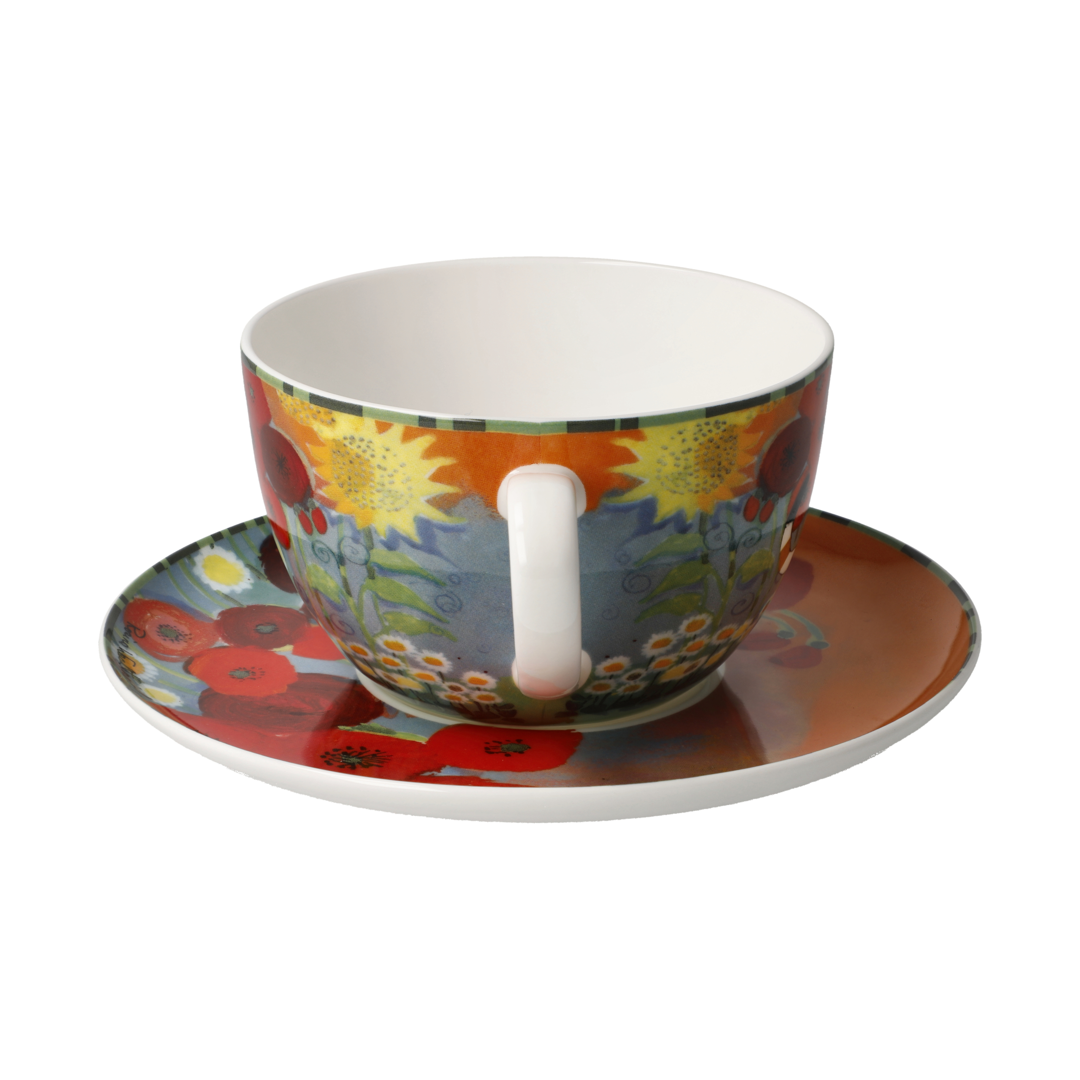 Goebel - Rosina Wachtmeister - Kaffekopp + Fat " Lestate in giardino" - 2