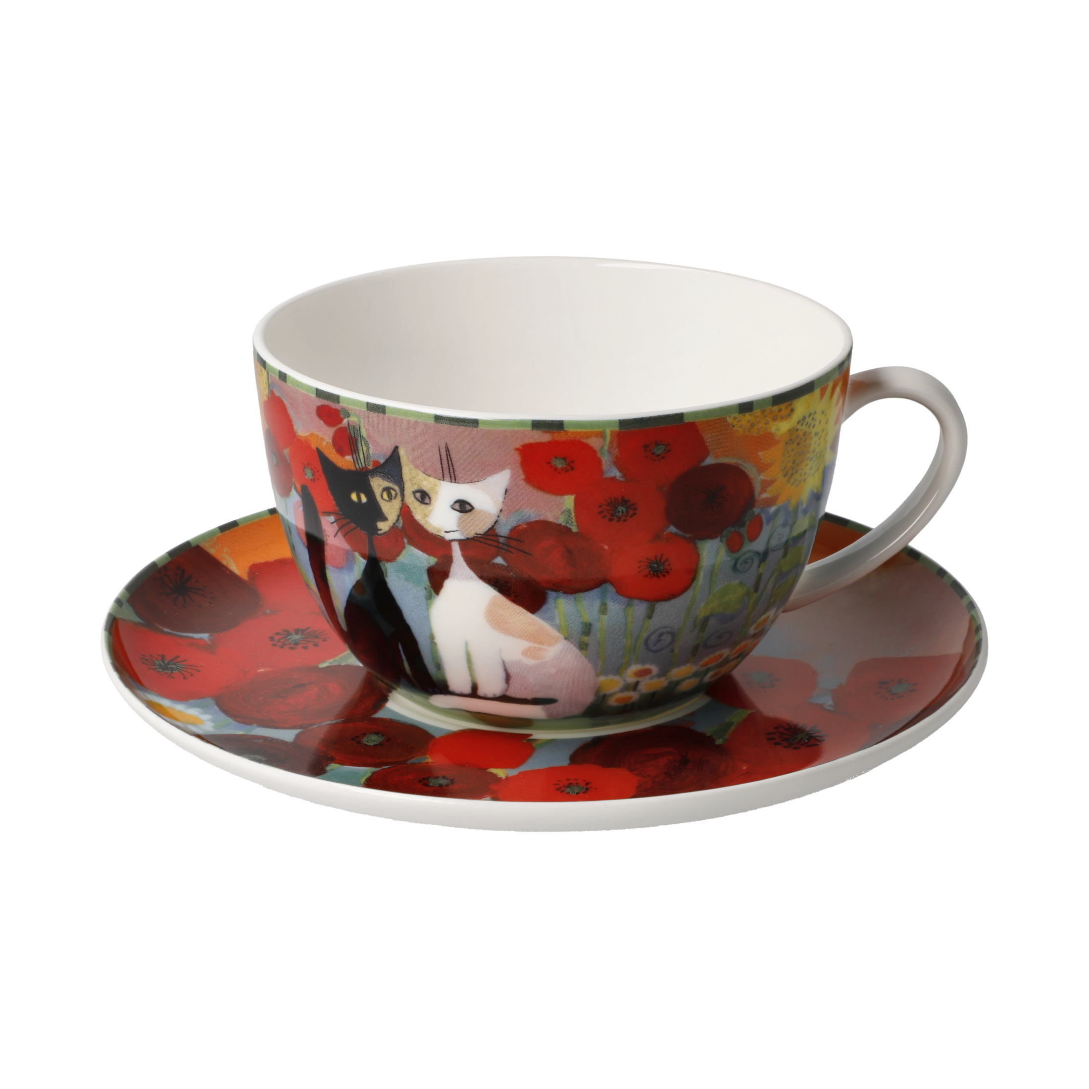 Goebel - Rosina Wachtmeister - Kaffekopp + Fat " Lestate in giardino"
